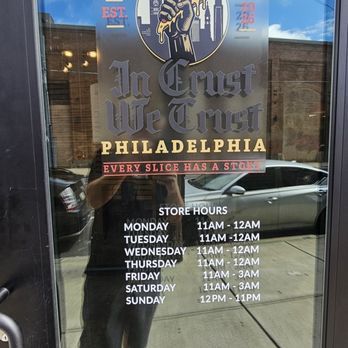 In Crust We Trust - Hours - Pizza Near Me - Philadelphia, Pennsylvania In Crust We Trust - Hours - Pizza Near Me - Philadelphia, Pennsylvania