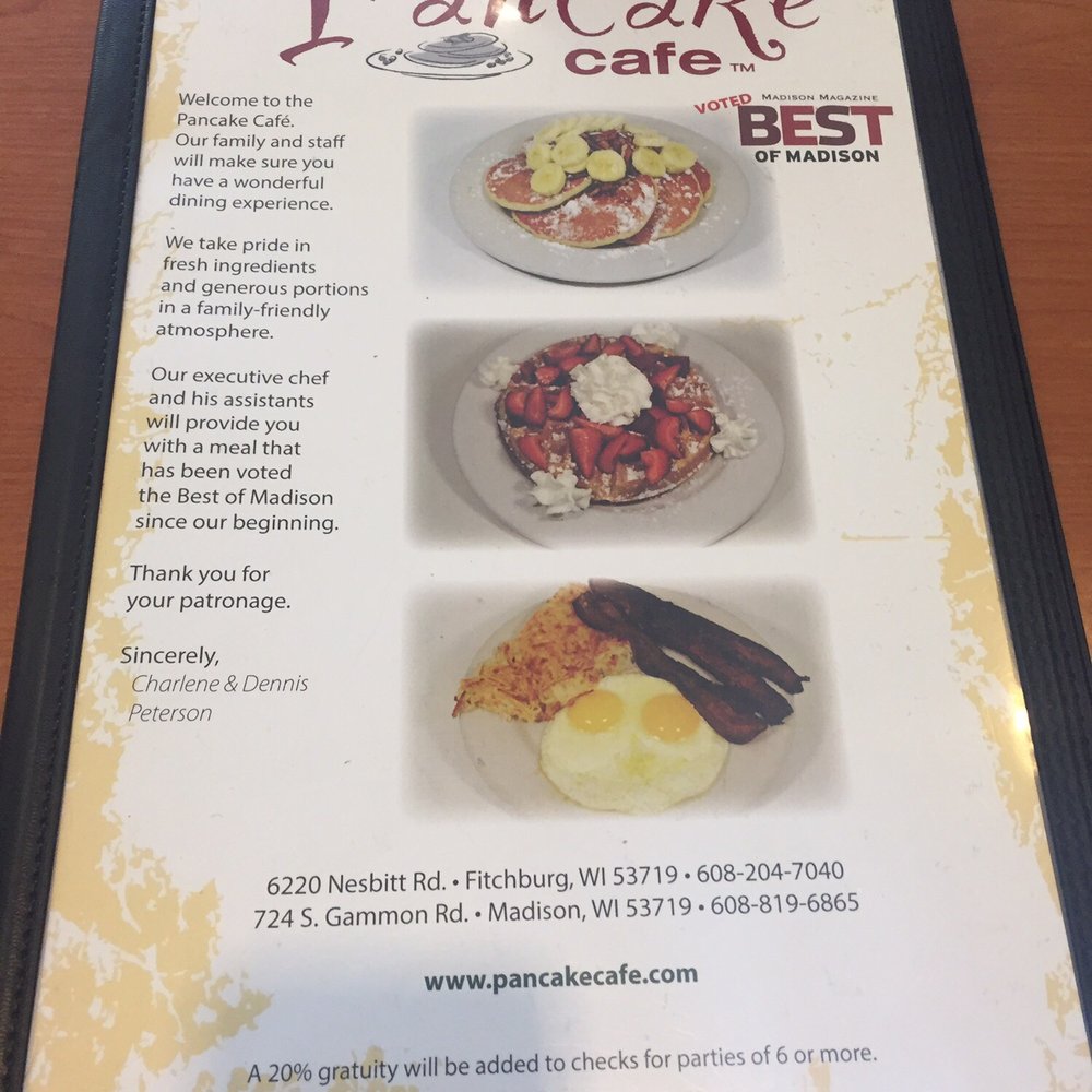 Pancake Café - Fitchburg - Menu - Waffles Near Me - Fitchburg, Wisconsin Pancake Café - Fitchburg - Menu - Waffles Near Me - Fitchburg, Wisconsin