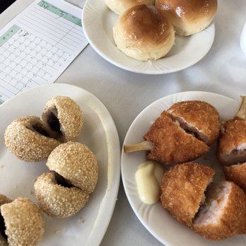 A&W Restaurant - Sesame balls, bbq pork buns, and shrimp - Dim Sum Near Me - Northridge, California A&W Restaurant - Sesame balls, bbq pork buns, and shrimp - Dim Sum Near Me - Northridge, California