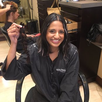 The Marc - The process-- notice the 10+ inches of hair in hand... - Hair Salons Near Me - Walnut Creek, California The Marc - The process-- notice the 10+ inches of hair in hand... - Hair Salons Near Me - Walnut Creek, California