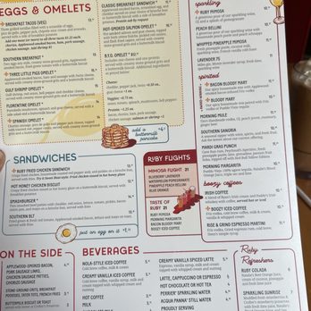Ruby Slipper Midcity - Menu - Breakfast & Brunch Near Me - New Orleans, Louisiana Ruby Slipper Midcity - Menu - Breakfast & Brunch Near Me - New Orleans, Louisiana