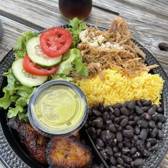Black Bean Deli - Fri/Sat Havana Pork with black beans, rice, plantains and salad - Cuban Near Me - Orlando, Florida Black Bean Deli - Fri/Sat Havana Pork with black beans, rice, plantains and salad - Cuban Near Me - Orlando, Florida