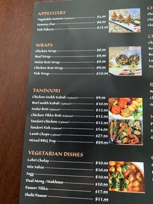 Menu photo 8 Little Lahore Lodi, CA