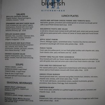 Bluefish Kitchen + Bar - New American Near Me - Manistee, Michigan