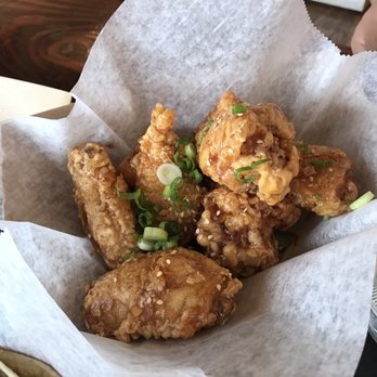 Coreanos Allston - Spicy garlic wings! The best! - Korean Near Me - Allston, Massachusetts