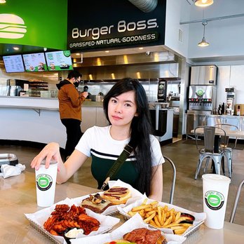 Burger Boss - Full meal dining at Burger Boss | IG: happyfoodieoc - Burgers Near Me - Tustin, California Burger Boss - Full meal dining at Burger Boss | IG: happyfoodieoc - Burgers Near Me - Tustin, California
