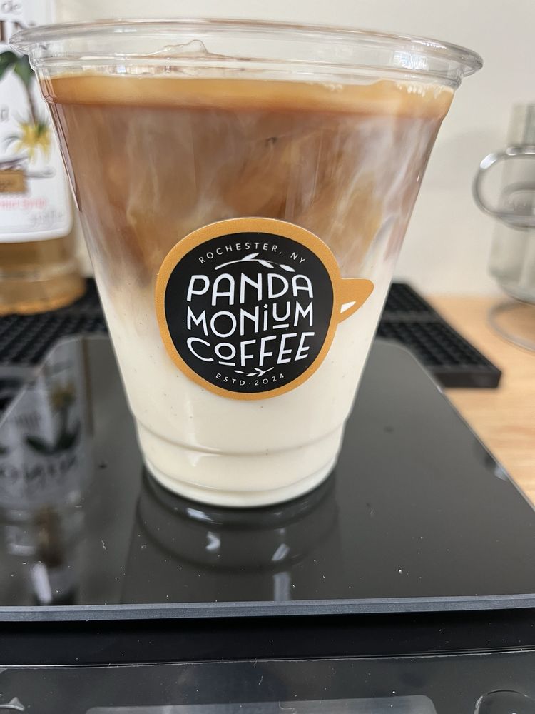 Pandamonium Coffee Logo