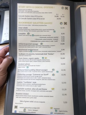 Menu photo 3 Galette Café Paris, 75