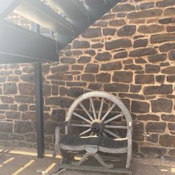 Roanoke Visitor Center and Museum - Outside of the museum