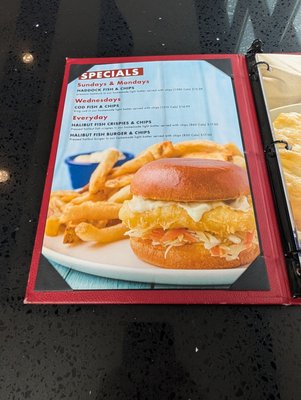 Menu photo 1 Halibut House Fish & Chips Whitby, ON Menu photo 1 Halibut House Fish & Chips Whitby, ON