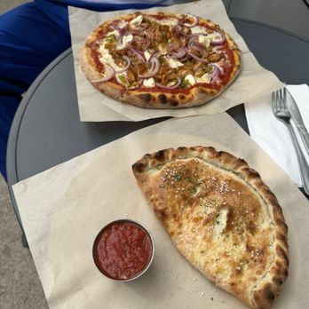 Black Shirt Brewing - Calzón ,  10" Small Build Your Own Pizza - Breweries Near Me - Denver, Colorado