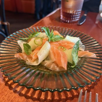 Bad Roman - Salmon crudo - New American Near Me - New York, New York Bad Roman - Salmon crudo - New American Near Me - New York, New York