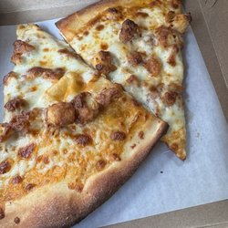 Chicken finger pizza