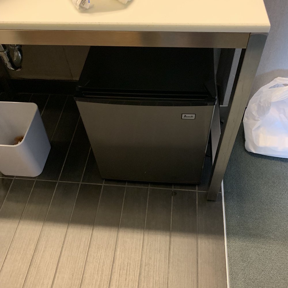 Aloft by Marriott Tulsa - Mini fridge under the sink - Hotels Near Me - Tulsa, Oklahoma Aloft by Marriott Tulsa - Mini fridge under the sink - Hotels Near Me - Tulsa, Oklahoma
