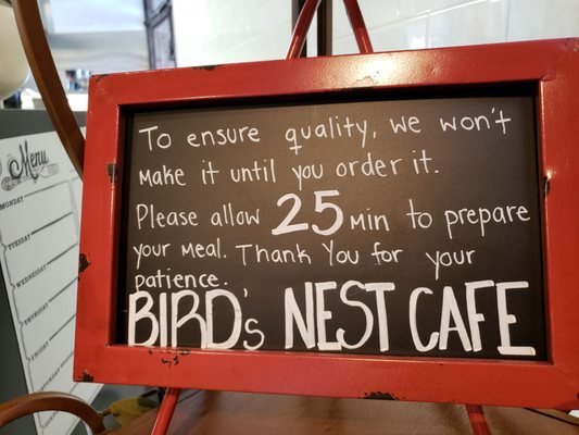 Menu photo 8 Birds Nest Cafe Los Angeles, CA