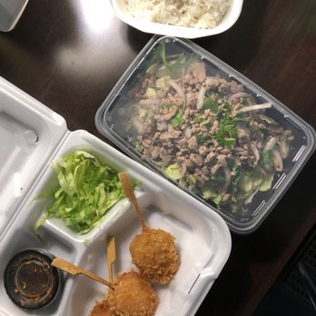 Trinity Street Food - Larb shrimp lollipop - Thai Near Me - Euless, Texas Trinity Street Food - Larb shrimp lollipop - Thai Near Me - Euless, Texas