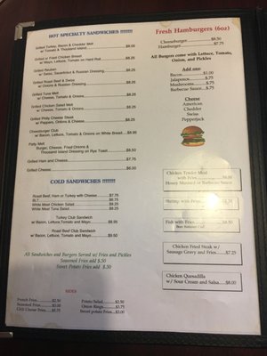 Menu photo 6 HomeTown Diner West Sand Lake, NY