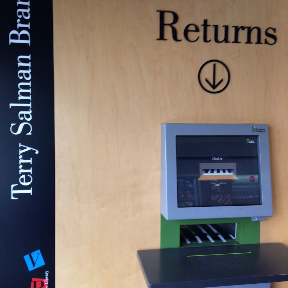 Vancouver Public Library - Terry Salman - Computerized returns. - Libraries Near Me - Vancouver, British Columbia Vancouver Public Library - Terry Salman - Computerized returns. - Libraries Near Me - Vancouver, British Columbia