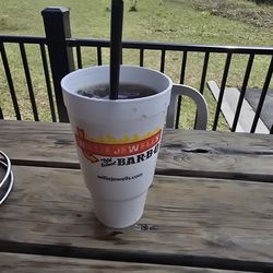 Willie Jewell's Old School Bar-B-Q - Unsweetened ice tea