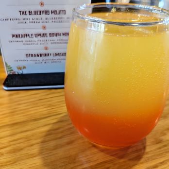 Big Bad Breakfast - Pineapple Upside Down mimosa - Breakfast & Brunch Near Me - Homewood, Alabama Big Bad Breakfast - Pineapple Upside Down mimosa - Breakfast & Brunch Near Me - Homewood, Alabama