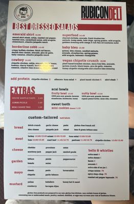 Menu photo 5 Rubicon Deli Mission Hills San Diego, CA Menu photo 5 Rubicon Deli Mission Hills San Diego, CA