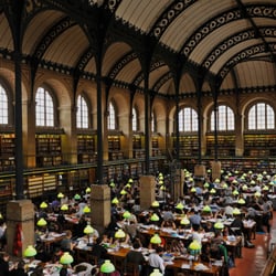 Bibliothèque Sainte-Geneviève - Salle de lecture principale