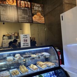 Menu and counter