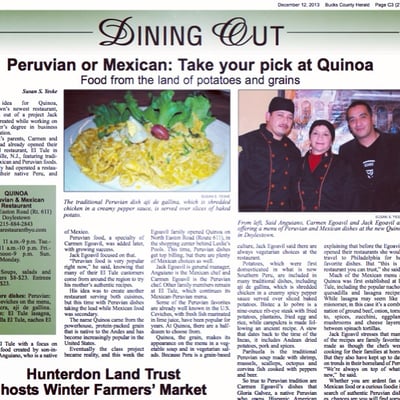 Quinoa Peruvian & Mexican Restaurant by null