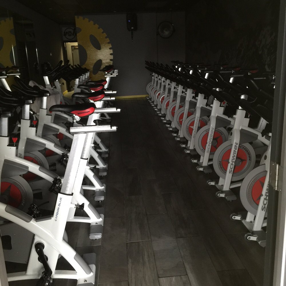 Brand new Schwinn spin bikes, always clean and neat. Fun! Fun! Fun! This place is the place to go! Brand new Schwinn spin bikes, always clean and neat. Fun! Fun! Fun! This place is the place to go!