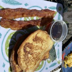 McSmith's Kitchen & Catering - French Toast breakfast with bacon