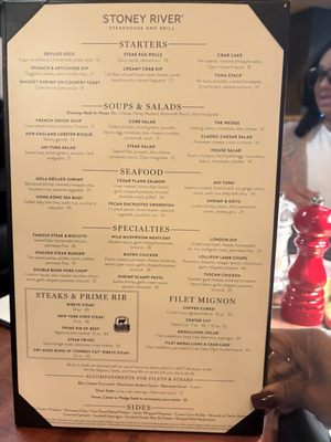 Menu photo 7 Stoney River Madison, AL Menu photo 7 Stoney River Madison, AL