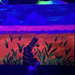 Pinot's Palette - Black light colors offered