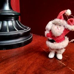 Scheffler's Flower Shop - 60+ year old Santa Claus ornament from the original Mr. Scheffler