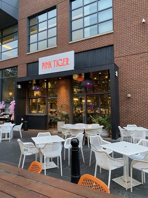 Pink Tiger on the Wharf by null