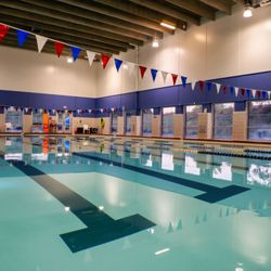 Genesis Health Clubs - 84th & Q Street - We have a lot of space for lap swimming and aquatics classes!