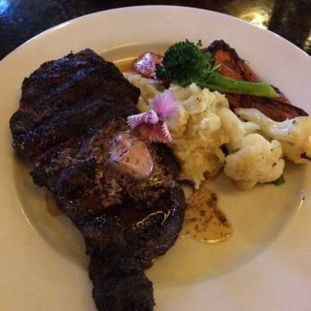 Hell's Backbone Grill & Farm - Spicy rub grass fed steak - American Near Me - Boulder, Utah Hell's Backbone Grill & Farm - Spicy rub grass fed steak - American Near Me - Boulder, Utah