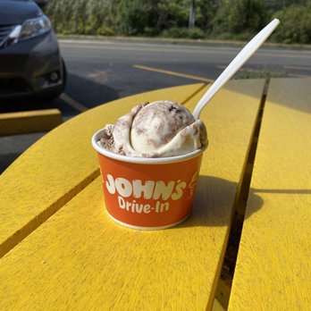 John's Drive-In - Classic ice cream cup. - Ice Cream & Frozen Yogurt Near Me - Montauk, New York John's Drive-In - Classic ice cream cup. - Ice Cream & Frozen Yogurt Near Me - Montauk, New York