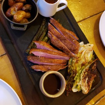 The Harwood Arms - Duck for 2 with sides - Gastropubs Near Me - London, XGL The Harwood Arms - Duck for 2 with sides - Gastropubs Near Me - London, XGL
