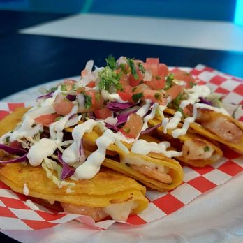Silva’s Taqueria - New addition to our "Not so secret Menu".
Crunchy Shrimp Tacos!!
Tacos Dorados de Camaron!! - Food Trucks Near Me - Modesto, California Silva’s Taqueria - New addition to our "Not so secret Menu".
Crunchy Shrimp Tacos!!
Tacos Dorados de Camaron!! - Food Trucks Near Me - Modesto, California