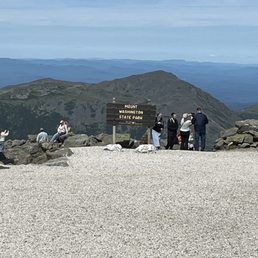 On top of Mt. Washington On top of Mt. Washington
