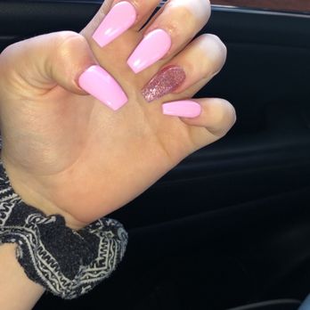 Glossy Nails - This is a week after they were done - Nail Salons Near Me - Fort Collins, Colorado Glossy Nails - This is a week after they were done - Nail Salons Near Me - Fort Collins, Colorado