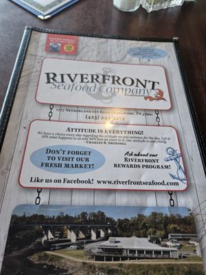 Menu photo 1 Riverfront Seafood Kingsport, TN Menu photo 1 Riverfront Seafood Kingsport, TN