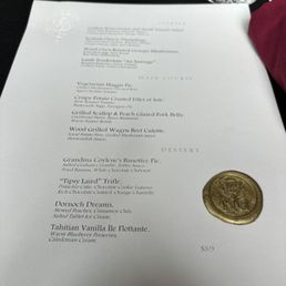Menu (3 course)