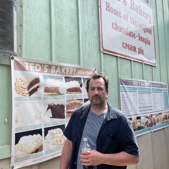 Ted's Bakery - Lucky for me they have photos so I can just point to the things they've sold out of. - Bakeries Near Me - Haleiwa, Hawaii