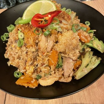 The Noodle Bar - Thai basil fried rice - Pan Asian Near Me - Brussels, BRU The Noodle Bar - Thai basil fried rice - Pan Asian Near Me - Brussels, BRU