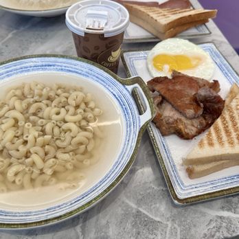 1480 HK Café - Set C , macaroni , pork chop, egg, toast and milk tea - Hong Kong Style Cafe Near Me - Douglaston, New York 1480 HK Café - Set C , macaroni , pork chop, egg, toast and milk tea - Hong Kong Style Cafe Near Me - Douglaston, New York
