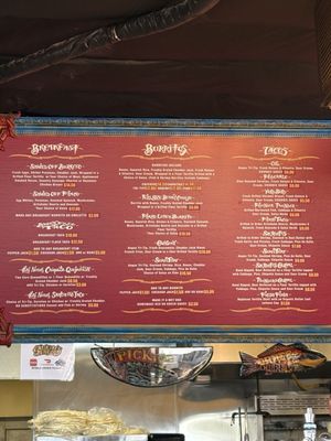 Menu photo 2 Sancho's Tacos San Clemente, CA Menu photo 2 Sancho's Tacos San Clemente, CA