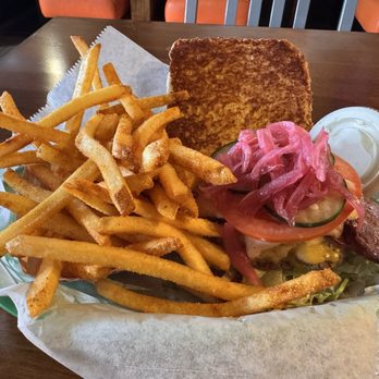 Paradise Valley Burger - Paradise Cheeseburger French Fries - Burgers Near Me - Tempe, Arizona