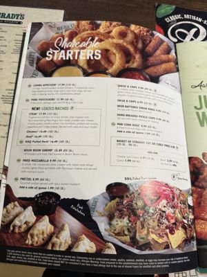 Menu photo 1 Beef 'O' Brady's Bourbonnais, IL