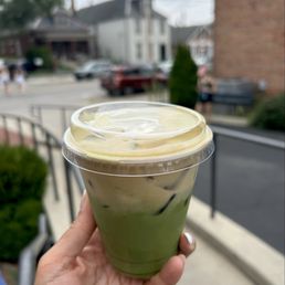 Salted Pistachio Matcha